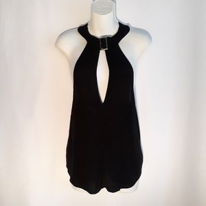 Free People black key hole tank.